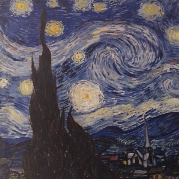Vincent Van Gogh’s Starry Night canvas print - Picture 3 of 4